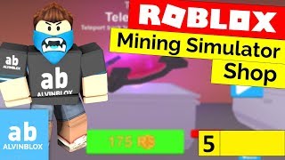 Roblox Mining Simulator Shop Tutorial  Part 5 [upl. by Haggerty233]