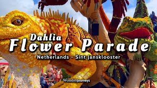 Flower Parade Netherlands 🇳🇱 Sint Jansklooster [upl. by Barolet]