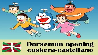 Doraemon opening en EUSKERA subtítulos castellano [upl. by Ariek149]