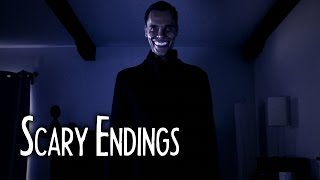 THE GRINNING MAN  Horror Short Film  Scary Endings 19 [upl. by Orgell]