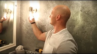 How to Install a WallMounted Light [upl. by Inness]