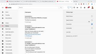 How to see LIVE CHAT HISTORY on Youtube [upl. by Paik460]