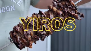 HOW TO MAKE LAMB YIROS  therealgreekchef [upl. by Flosi]