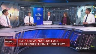 Dow drops 1100 points continues fastest 10 drop in history [upl. by Ayram]