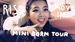 RISD MOVE IN VLOG  Little Dorm Tour [upl. by Kcirddes]