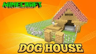 MINECRAFT TUTORIAL DOG HOUSE TU33 [upl. by Gusti]