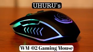 UHURU’s WM02 Gaming Mouse [upl. by Etnovahs]