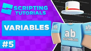 VARIABLES  Roblox Beginner Scripting Tutorial 5 [upl. by Dunston]