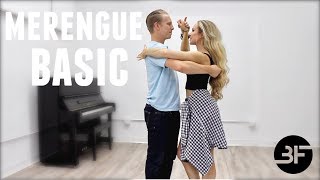 How to Dance Merengue for Beginners 1  Basic [upl. by Htebazileyram]