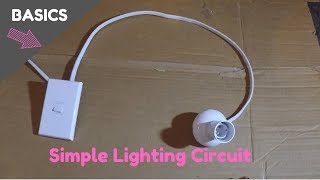 Basics Wiring a Lighting Circuit [upl. by Maram675]