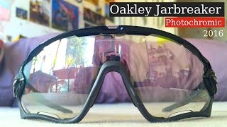 Oakley Jawbreaker Photochromic  Unboxing 2016 review [upl. by Ahsenac522]