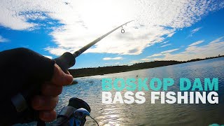 Bass fishing at Boskop Dam South Africa Oct 2020  TangleWood [upl. by Alie]