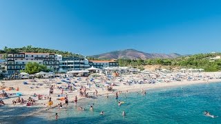 Beautiful Trypiti beach near Limenaria Thassos Greece [upl. by Willie]