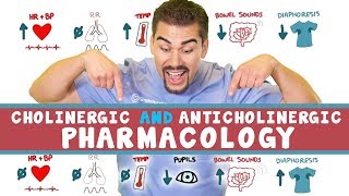 Cholinergic and Anticholinergic Pharmacology for Nursing Students [upl. by Tuinenga145]