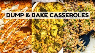 Easy amp Tasty Vegan Casseroles Dump amp Bake [upl. by Winshell487]