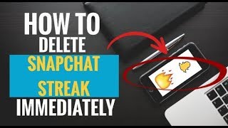 How to Delete Snapchat Streak Immediately [upl. by Nevar]