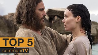 Top 5 Biblical Movies [upl. by Ahsieuqal293]