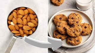 How to Make Almond Milk  Almond Pulp Cookies [upl. by Noy]