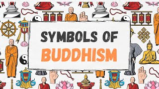 WHAT ARE THE SYMBOLS OF BUDDHISM   BUDDHISM [upl. by Owens]