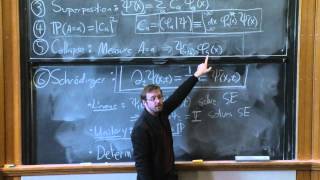 Lecture 6 Time Evolution and the Schrödinger Equation [upl. by Atikehs]