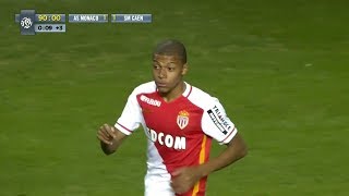 16 Years Old Professional Debut for AS Monaco Kylian Mbappé [upl. by Asoj]