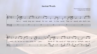 Ancient Words  SATB  Demo [upl. by Lentha604]