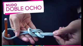 Tutorial Nudo doble ocho [upl. by Florance]