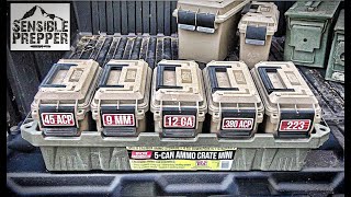 MTM CaseGard Mini Crate Ammo Storage Review [upl. by Ade]