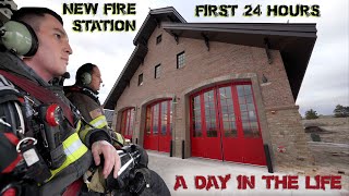 First 24 Hours in a New Fire Station  A Day in the Life [upl. by Milo]