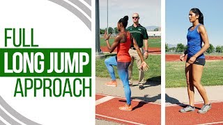 Long Jump Technique  The Full Approach [upl. by Onitrof218]