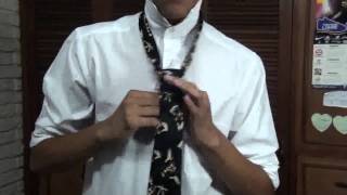 Como hacer un nudo de corbata WINDSOR [upl. by Katherin]