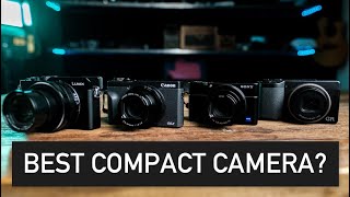 Best camera for your pocket Ricoh GR III Sony RX100 VII LUMIX LX100 II Canon G5X II [upl. by Amri416]