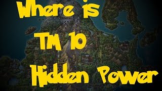 Where Is TM 10  Hidden Power Location 1 Pokemon DiamondPearlPlatinum [upl. by Enirual]