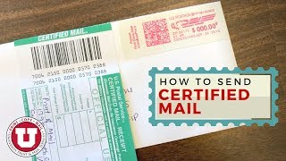 How To Send Certified Mail [upl. by Nived]