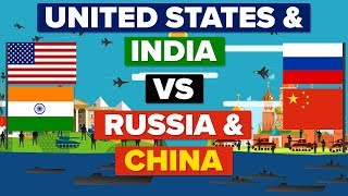 USA amp India VS China amp Russia  Who Would Win Army  Military Comparison [upl. by Prakash]