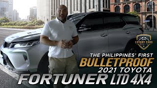 Luxury Cars Manila BULLETPROOF 2021 Toyota Fortuner LTD 4x4 [upl. by Nessa316]