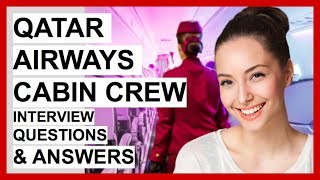 QATAR AIRWAYS Cabin Crew Interview Questions and Answers [upl. by Hi954]