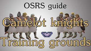 OSRS Camelot knight wave training room guide [upl. by Chaffin]