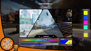 How To Customise Laser Sight and Reticle in Apex Legends [upl. by Aloibaf]