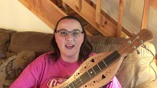 Beginner Dulcimer Lesson  Strumming with chords [upl. by Rehteh]