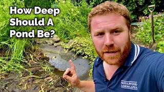 How Deep Should Your POND Be [upl. by Annail997]