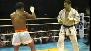 Legendary Fight  Karate Champ Vs Muay Thai Champ [upl. by Fillbert807]