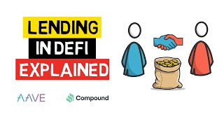 Lending And Borrowing In DEFI Explained  Aave Compound [upl. by Sower]