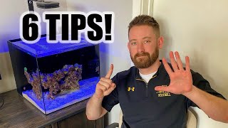 Tips for Beginner Reefers  Nano Saltwater Reef Tanks [upl. by Anyehs956]