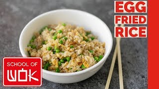 Super Simple Egg Fried Rice Recipe [upl. by Jereld337]