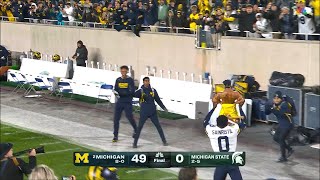 2023 Michigan 49 Michigan State 0 [upl. by Maxim]