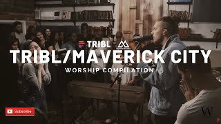 TRIBL  MAVERICK CITY  Worship Cover Compilation  Instrumental Worship Music [upl. by Artsa]