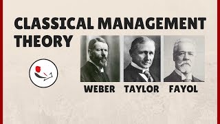 Classical Management Theory [upl. by Kciredorb408]