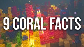 9 Tricks amp Tips About Coral in Minecraft [upl. by Neelehtak592]