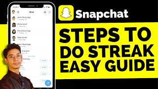 How To Do Streaks On Snapchat [upl. by Esmeralda]